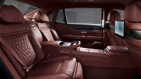 2023 Genesis G90 Interior, Specs Revealed: Air Suspension, Electric ...