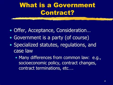 PPT - Government Contracts PowerPoint Presentation, free download - ID:6766755