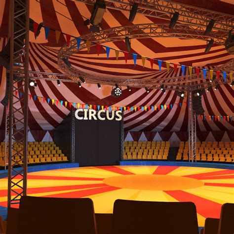 Real circus tent model - TurboSquid 1654911