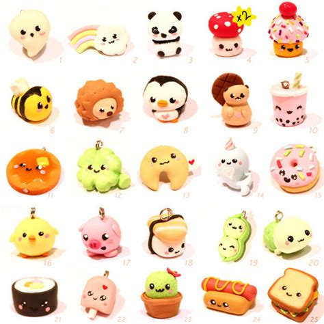 Look at this Little Thing! - xodonnalove: Kawaii Polymer Clay Charms!