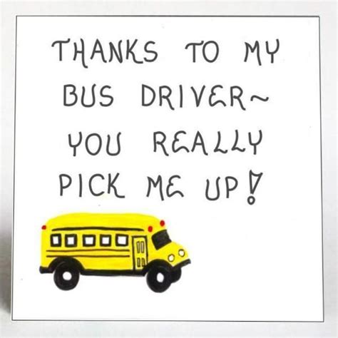 Bus Driver Gift Magnet - Schoolbus Quote of Appreciation | Bus driver gifts, Bus driver, School ...