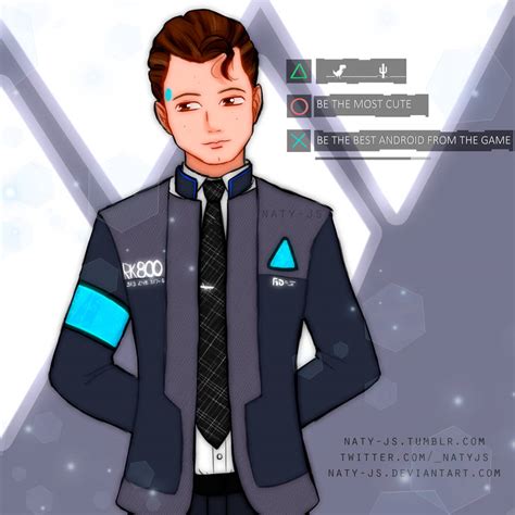 Connor - Detroit Become Human ~ by Naty-js on DeviantArt