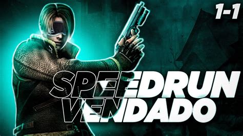 RESIDENT EVIL 4 SPEEDRUN VENDADO - YouTube