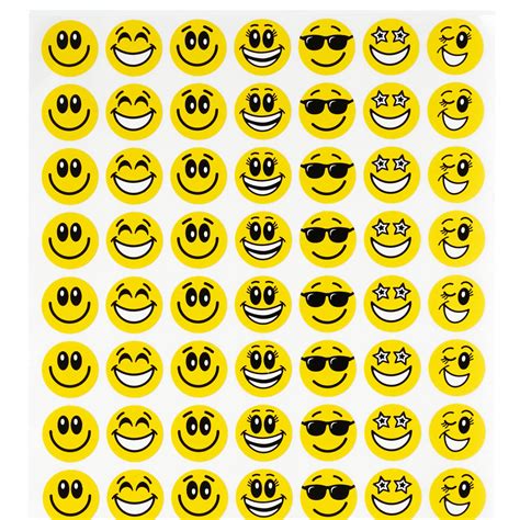 Buy Faithful Supply 1,120 ct Smiley Face Stickers, Reward Stickers for Teachers & Parents, Happy ...