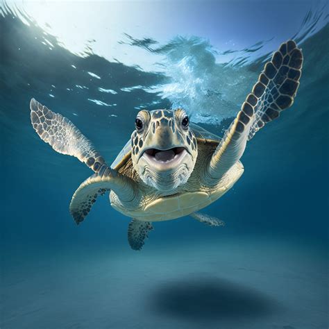 How fast do Pacific Green Sea Turtles Swim? - And You Creations || アンド ...