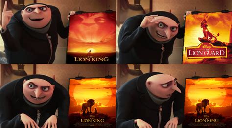 Gru's Plan meme The Lion King by DarkMoonAnimation on DeviantArt