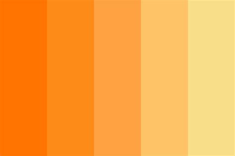 orange sherbet Color Palette