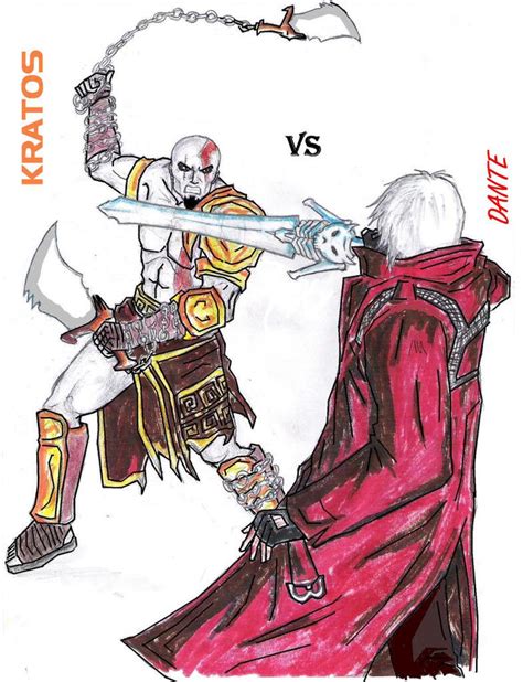 kratos vs dante by rebellionknight on DeviantArt