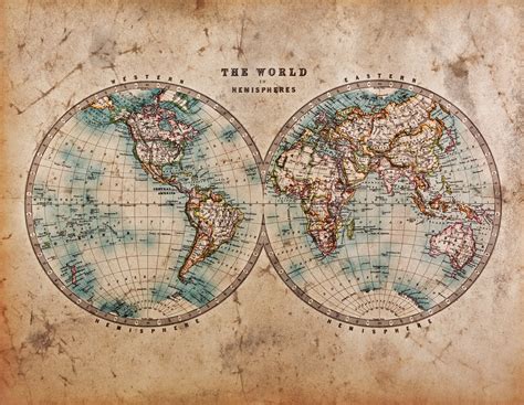 World Map Poster ~ Usa Map Guide 2016