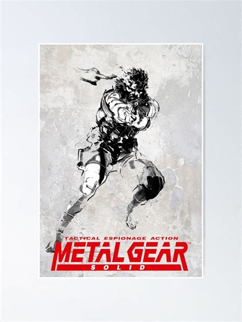 Metal Gear Solid Poster | Hot Sex Picture