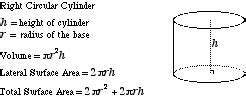 Mathwords: Right Circular Cylinder