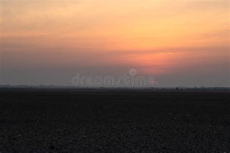 A Sunrise in Little Rann of Kutch Stock Photo - Image of surf, dawn: 266221066