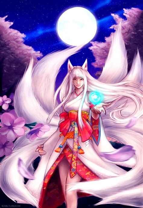 LOL, League Of Legends, Fan Art, Wallpaper, Campeões, Ahri Kitsune (by vixyl). League Of Legends ...