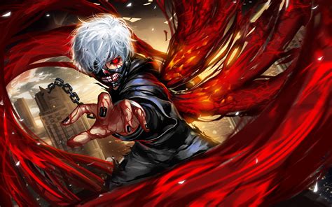 Tokyo Ghoul illustration, anime, Tokyo Ghoul, Kaneki Ken HD wallpaper | Wallpaper Flare