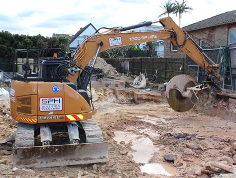 Excavation Maintenance Tips for Rock Saws | Solution Plant Hire