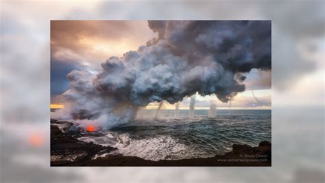 Is This a Photo of 'Tornadoes' Forming as Lava Hits Water? | Snopes.com