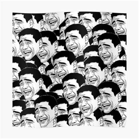 "Yao Ming - Meme" Poster by MikiMikibo | Redbubble