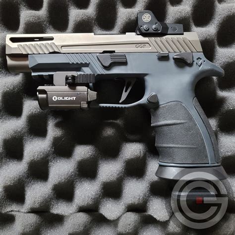 Sig Sauer P320 Custom Full Size with Manual Safety — Caza Guns