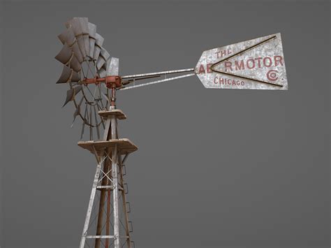 ArtStation - Aermotor WindMill | Resources