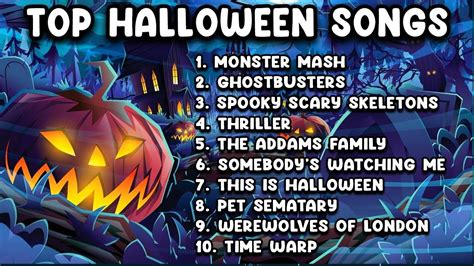 Top Halloween Songs Playlist 🎃 1 Hour Halloween Playlist in 2022 ...