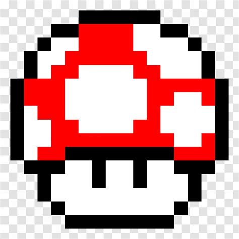 Bit Sprites Super Mario Mushroom Pixel Free Transparent Png | The Best Porn Website