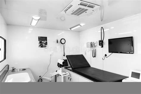 Interior of a Mobile Clinic on a Truck Editorial Image - Image of africa, diagnostics: 208910545