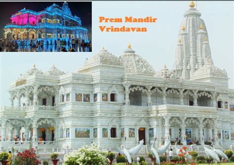 Prem Mandir Vrindavan - प्रेम मंदिर - Details, Timings, Image, Videos, Hotels