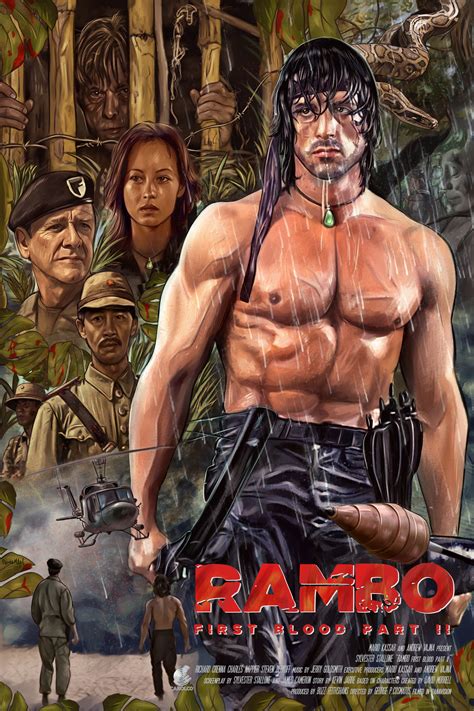 ArtStation - Rambo, First Blood Part II