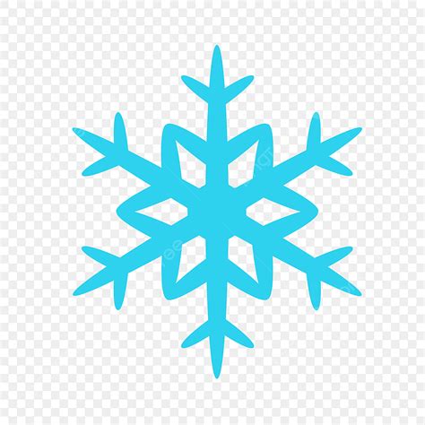 Winter Snowflakes Clipart Vector, Winter Blue Snowflakes Clipart Elements, Snowflake Clipart ...