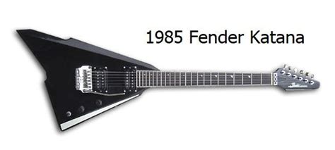 Flying Fender? The Fender Katana – Guitar Gavel