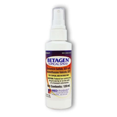 Betagen Topical Spray 120mL | DVMed Supply