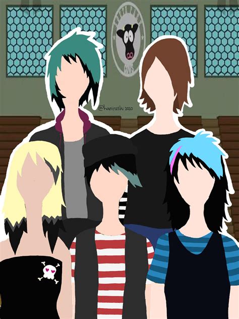 South park emo kids by haniruski on DeviantArt