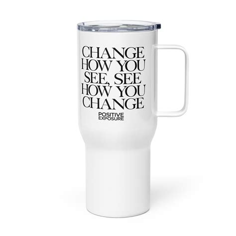 Travel mug with a handle - Positive Exposure