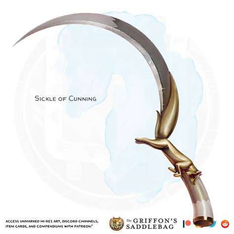 {The Griffon's Saddlebag} Sickle of Cunning | Weapon (Sickle) : r ...