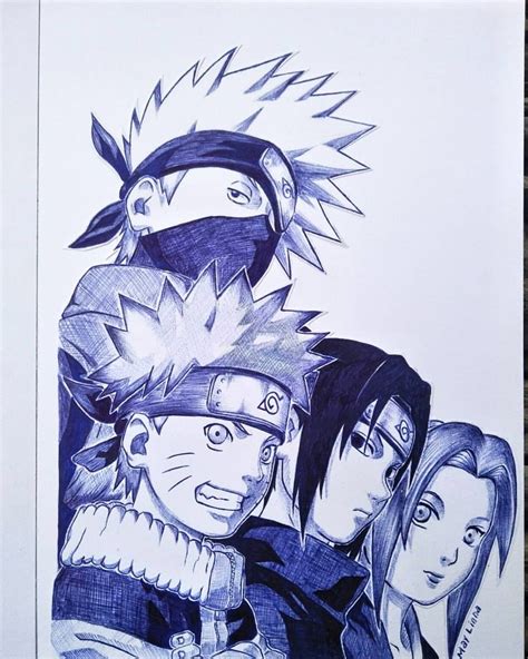 Naruto Character Drawings