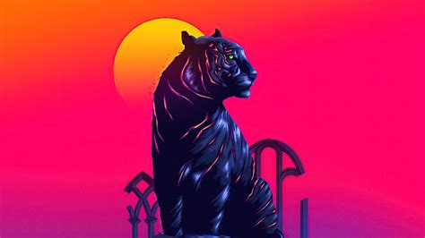 Neon Tiger Wallpapers - Wallpaper Cave