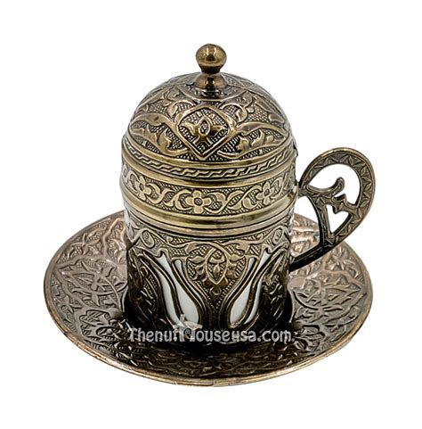 Antique Turkish Coffee set 24023 – The Nut House