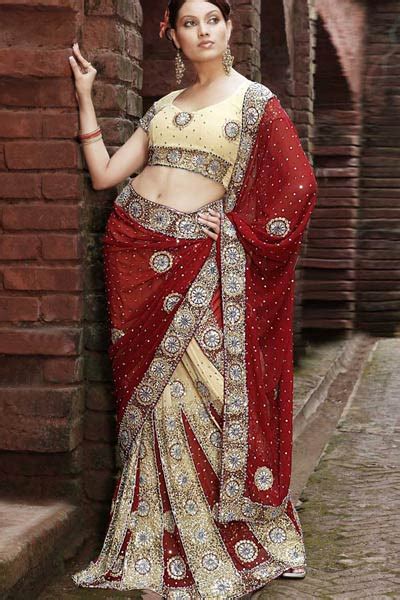 Fashion India: Designer Lehenga Style Saree