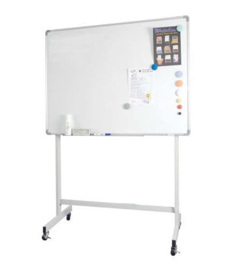 Magnetic Whiteboard 2′ x 3′ With Stand – FP Media