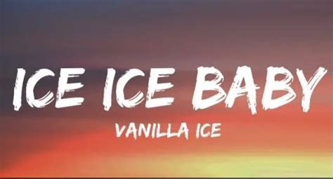 Ice Ice Baby Lyrics – Vanilla Ice | To the Extreme - KULFIY.COM