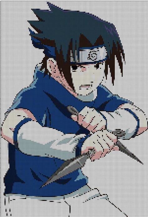 pixel art sasuke : +31 Idées et designs pour vous inspirer en images | Pixel art minecraft ...