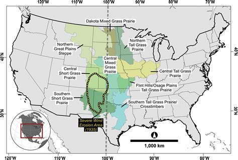 Dust Bowl Map