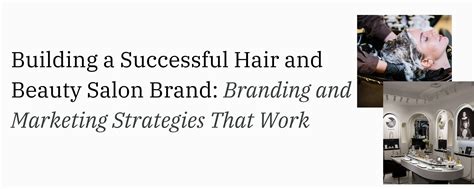 Unlocking the Secrets to Building a Strong Hair Salon and Beauty Brand: Essential Marketing and ...