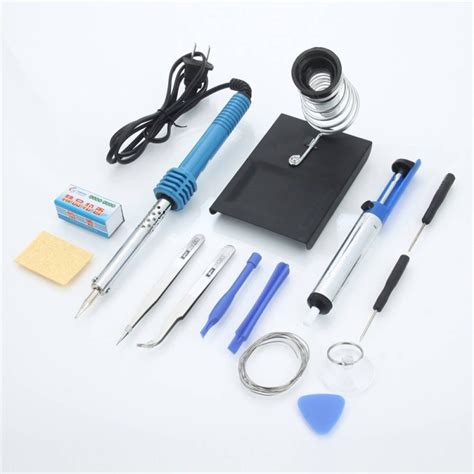 Practical Soldering Iron Pack Electric Soldering Tools Kit Set ...