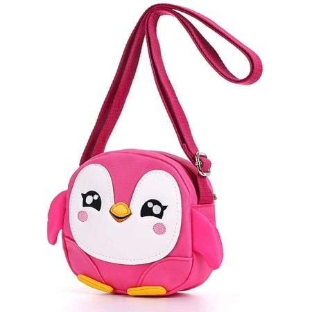 Kids Crossbody Purse Shoulder Bag Mini Cute Little Girls Purses Bags Cartoon Animal Preschool ...