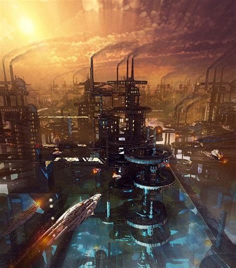 30 Breathtaking Future City Concept Art | Futuristic city, Future city ...