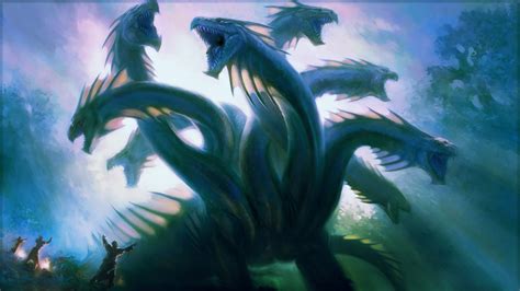 creature, Fantasy art, Hydra Wallpapers HD / Desktop and Mobile Backgrounds