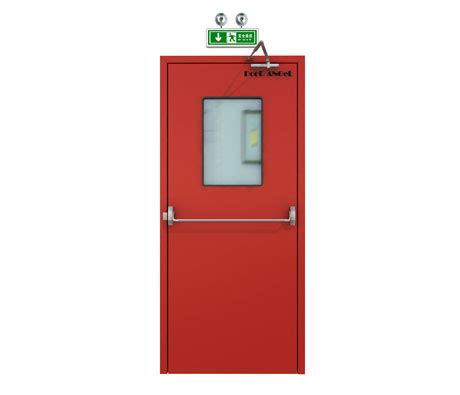 Fire Rated Exit Doors For Sale, Metal Emergency Fire Door Manufacturer