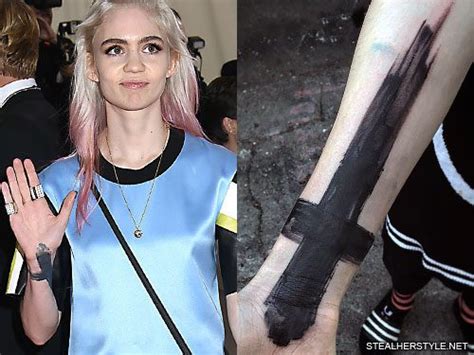 Grimes 18 Tattoos & Meanings | Steal Her Style