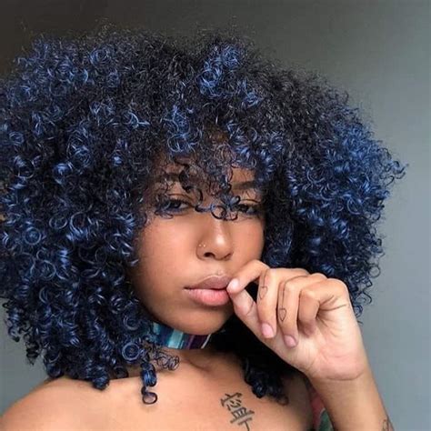 25 Dark Blue Hair Colors for Women - Get A Unique Style